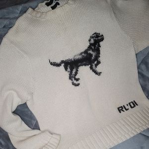 Ralph Lauren knitted sweater.